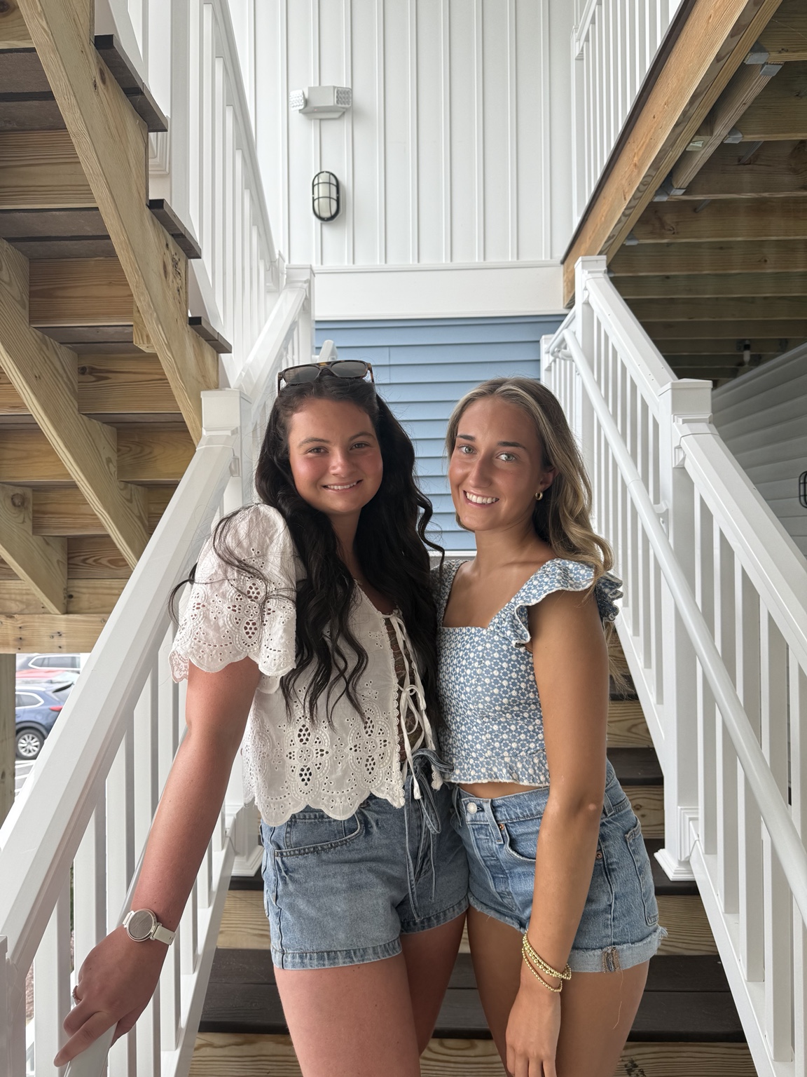 Elyssia and Grace, founders of Stocked by the Shore